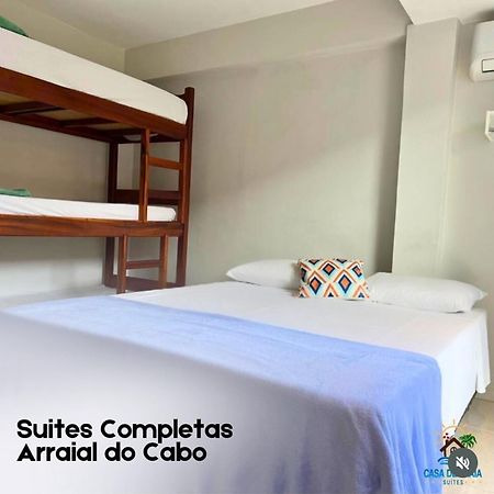 Casa De Praia - Suites 阿拉亚尔-杜卡布 外观 照片